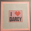 Needlepoint canvas Pride and Prejudice Darcy