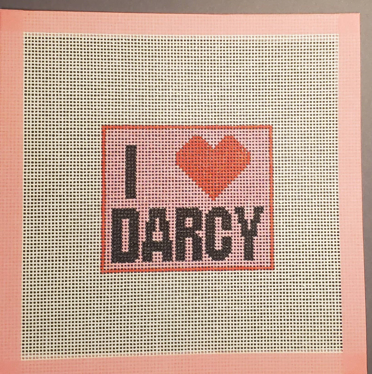 Needlepoint canvas Pride and Prejudice Darcy