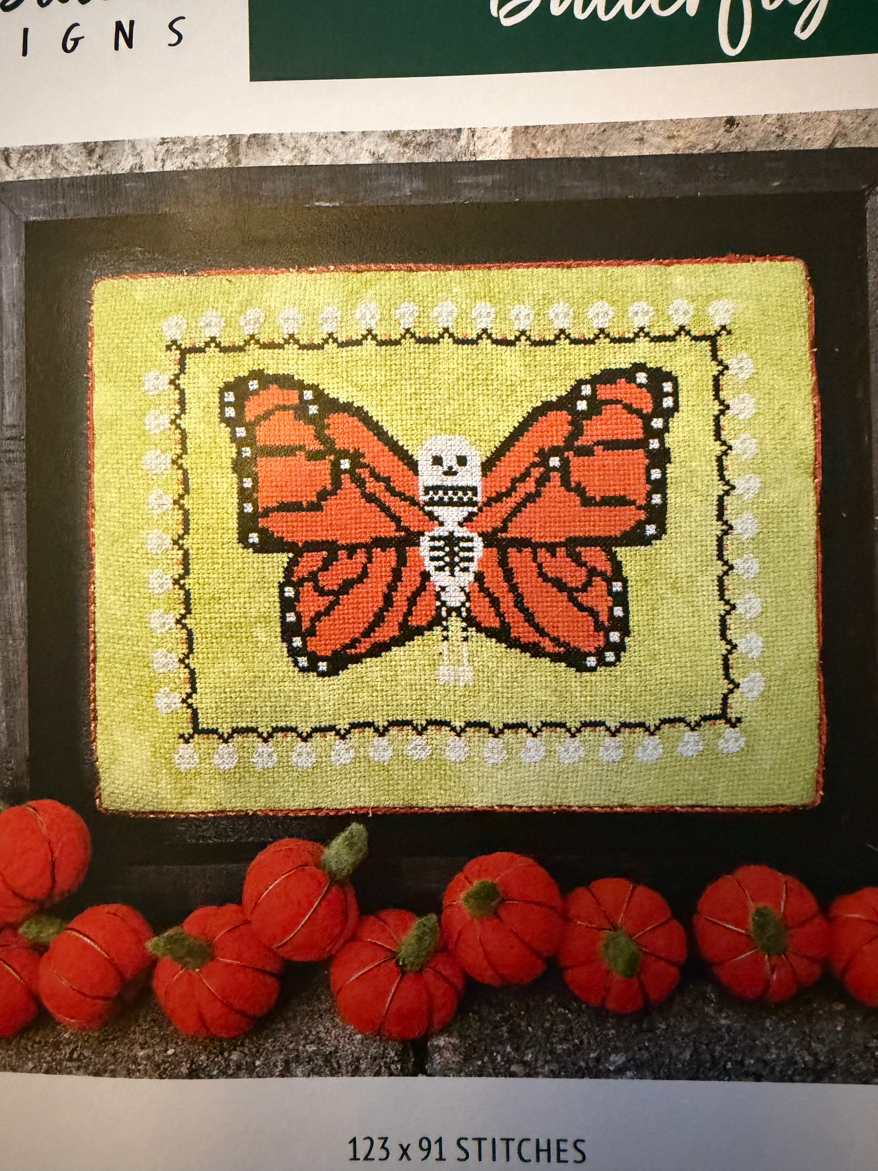 Day of the dead butterfly