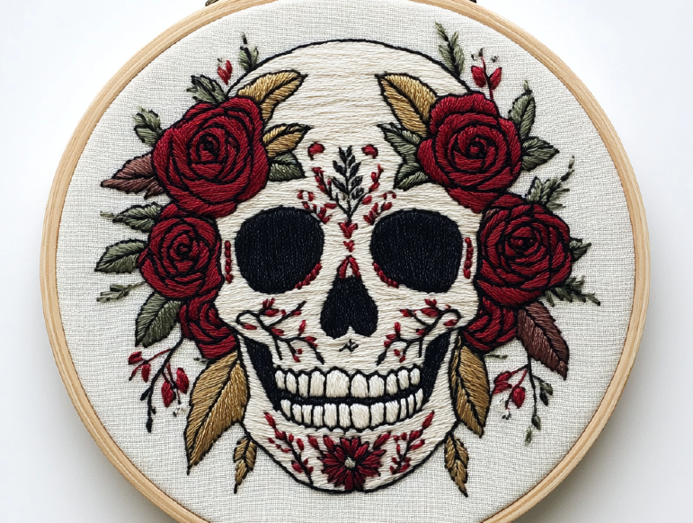 Floral Skull
